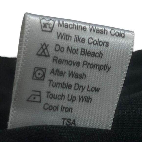 Tommy Armour Golf Jacket Men's XXL Long Sleeve Full Zip Black Windbreaker Jacket - Picture 8 of 13